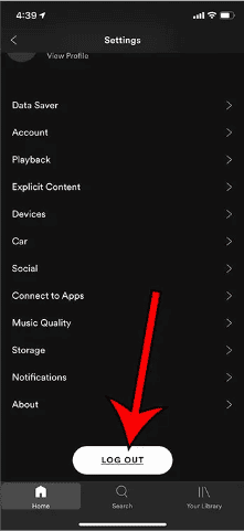 how to Log Out of Your Spotify Account