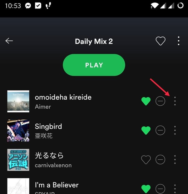 how to hide a song on spotify 