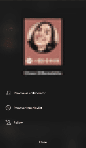 How To Remove Someone From a Collaborative Playlist?