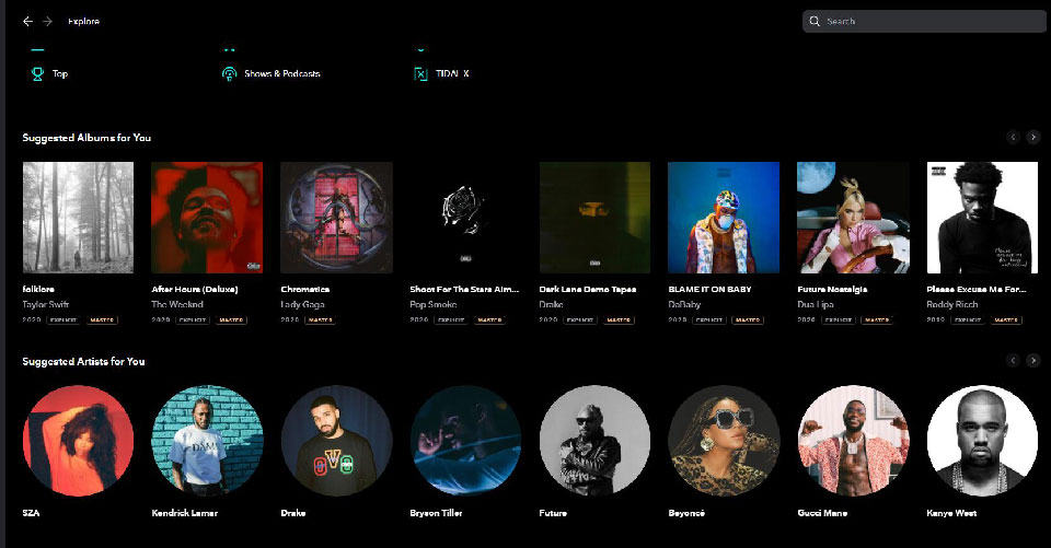 spotify music library 